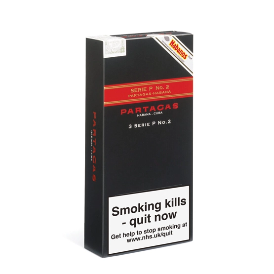 Partagas Series P No.2 Cigar – Pack of 3 Tubos