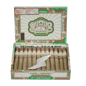 PDR Flores Y Rodriguez 10th Anniversary Millefleurs Corona Cigar – Box of 24