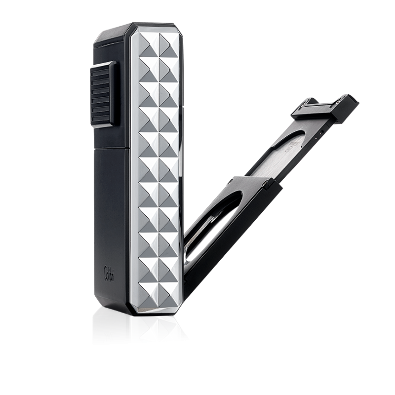 Colibri Quasar Astoria Triple Jet Flame Cigar Lighter – Red & Black - Image 2