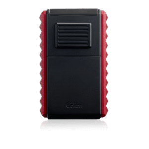 Colibri Quasar Astoria Triple Jet Flame Cigar Lighter – Red & Black
