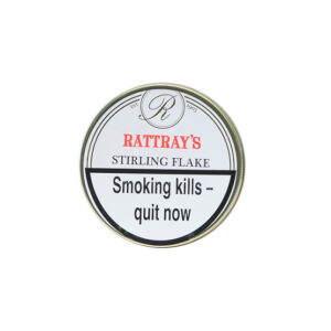 Rattray’s Stirling Flake Pipe Tobacco 50g – Single Tin