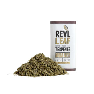 Real Leaf Bubba Kush Terpene Nicotine Free Herbal Smoking Blend 20g – Single Pack