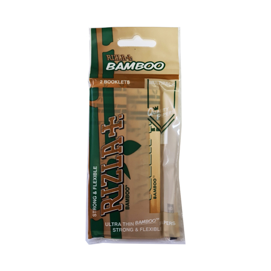 Rizla Bamboo Kingsize Slim Rolling Paper – Pack of 2