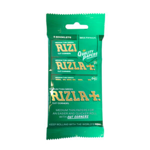 Rizla Green Regular Rolling Papers – Pack of 5