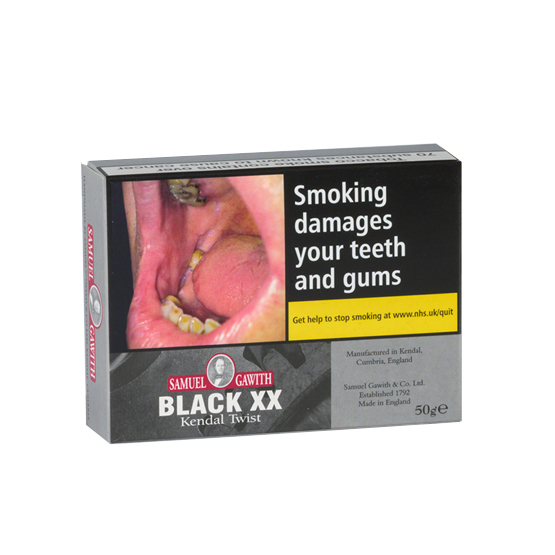 Samuel Gawith Black XX Twist Pipe Tobacco 50g – Single Tin