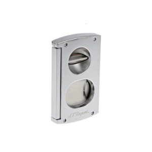 S.T. Dupont Double Blade S and V Cigar Cutter – Chrome