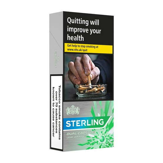 Sterling Dual Capsule Leaf Wrapped (10 Cigarillos) – Single Pack