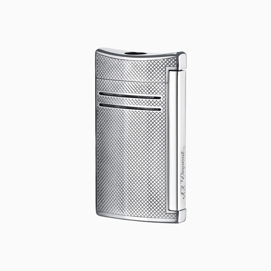 S.T. Dupont Maxijet Single Jet Cigar Lighter – Chrome Grid