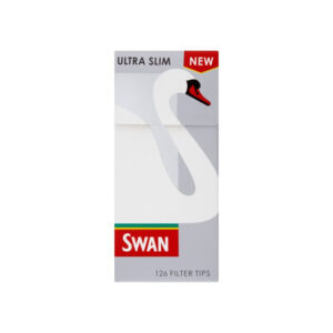 Swan Ultra Slim Silver Filter Tips – Single Pack