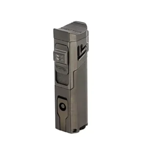Vector Caliper Single Jet Flame Cigar Lighter – Gunmetal Satin Matte