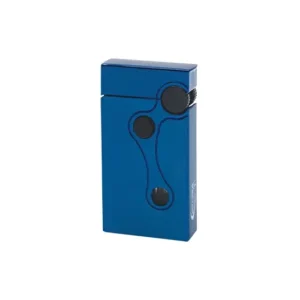 Vector Elite Single Jet Flame & Soft Flame Cigar Lighter – Blue Sparkle