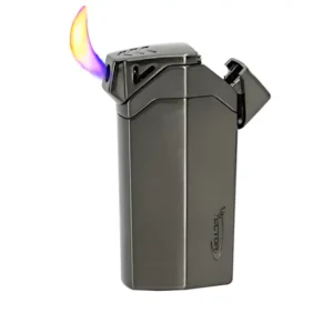 Vector Guardian Dual Flame Lighter – Gunmetal Satin