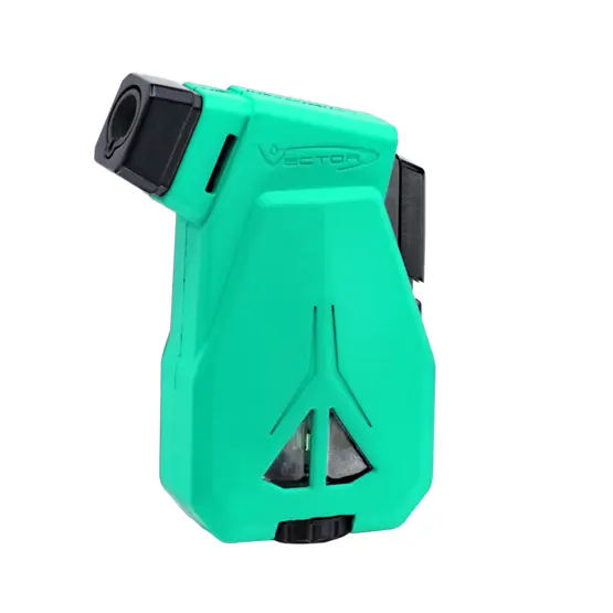Vector Speed Single Jet Flame Cigar Lighter – Turquoise