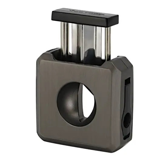Vector VCUBE V-Cut and Punch Cigar Cutter – Gunmetal