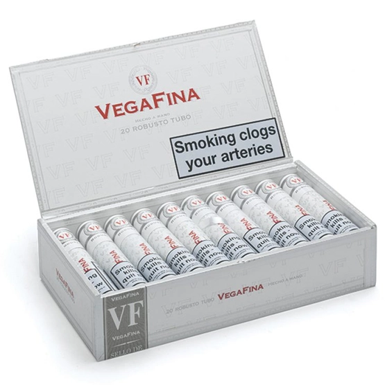 VegaFina Original Robusto Tubos Cigar – Box of 20