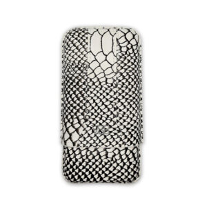 VSB Snake Skin Leather Cigar Case – 3 Robusto