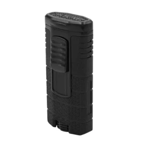 Xikar Tactical Triple Jet Flame Cigar Lighter – Black & Black