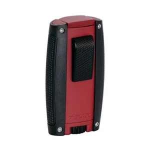 Xikar Turismo Double Jet Flame Cigar Lighter – Matte Red