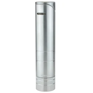 Xikar 5 x 64 Turrim Double Jet Flame Cigar Lighter – Silver