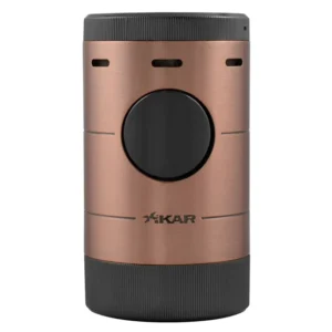 Xikar Volta Tabletop Quad Jet Flame Cigar Lighter – Vintage Bronze