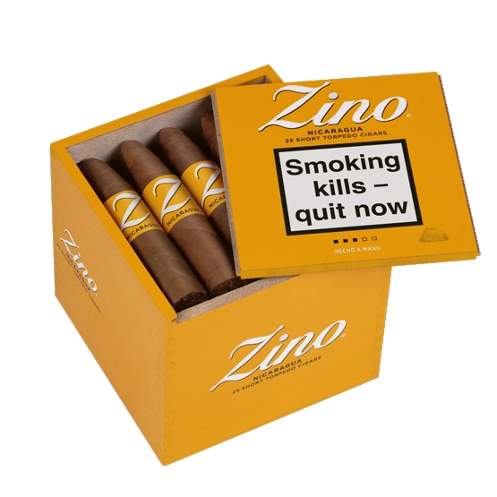 Zino Nicaragua Short Torpedo Cigar – Box of 25