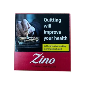 Zino Red Mini (20 Cigarillos) – Single Pack