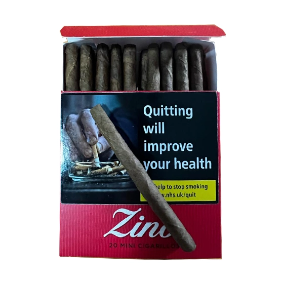 Zino Red Mini (20 Cigarillos) – Single Pack - Image 2
