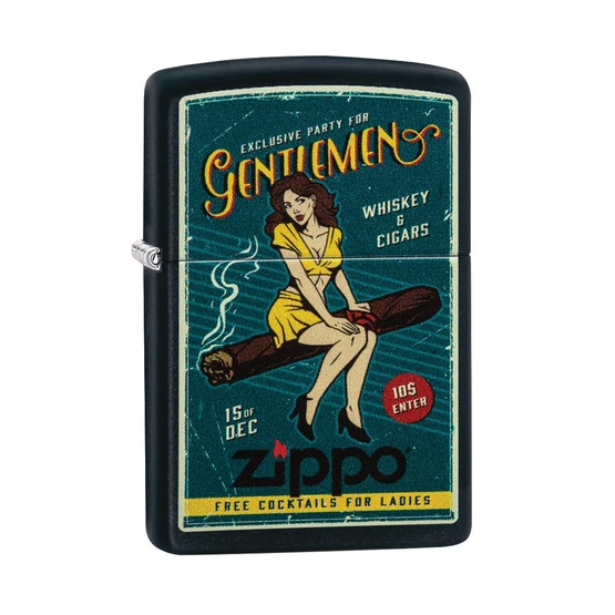 Zippo Cigar Girl Soft Flame Lighter