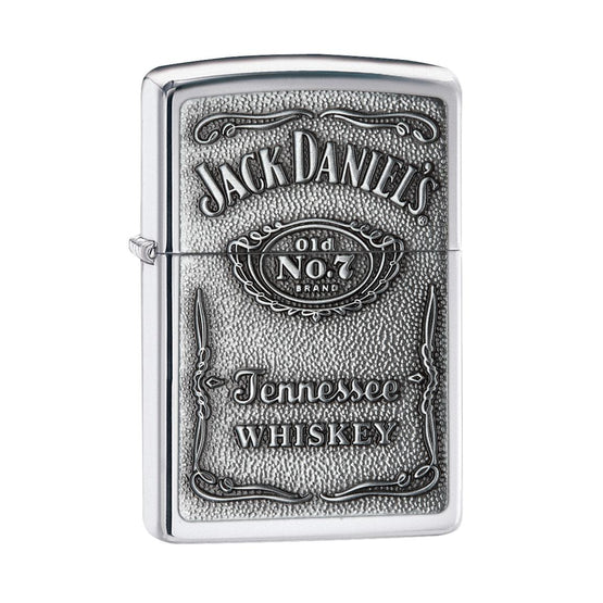 Zippo Jack Daniel’s Plated Soft Flame Lighter