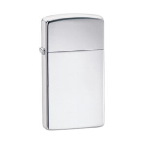 Zippo Slim High Polish Chrome Soft Flame Lighter 1610